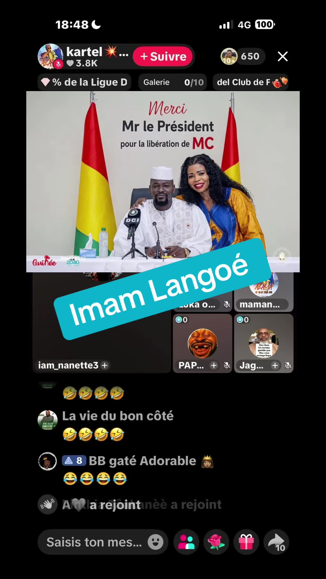 @IMAM LANGO&Eacute;