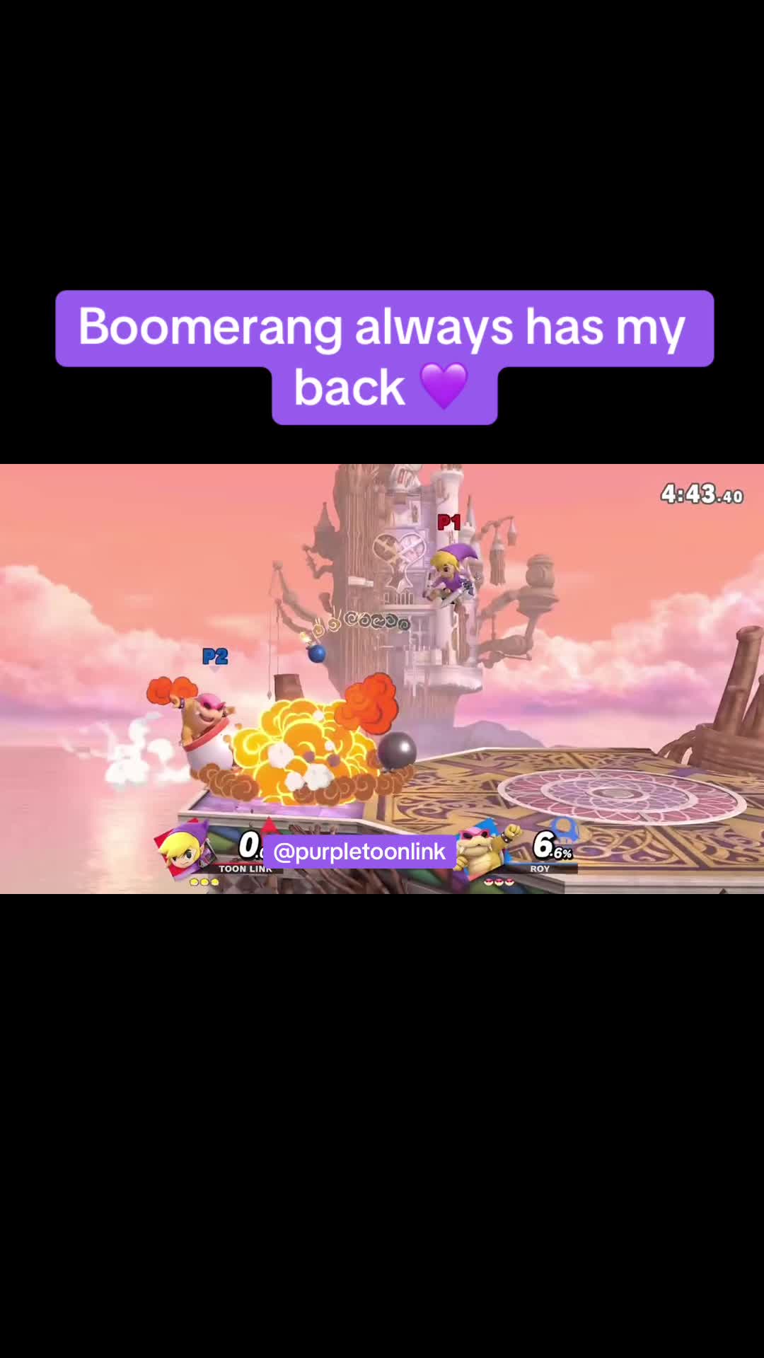 @Purple Toon Link