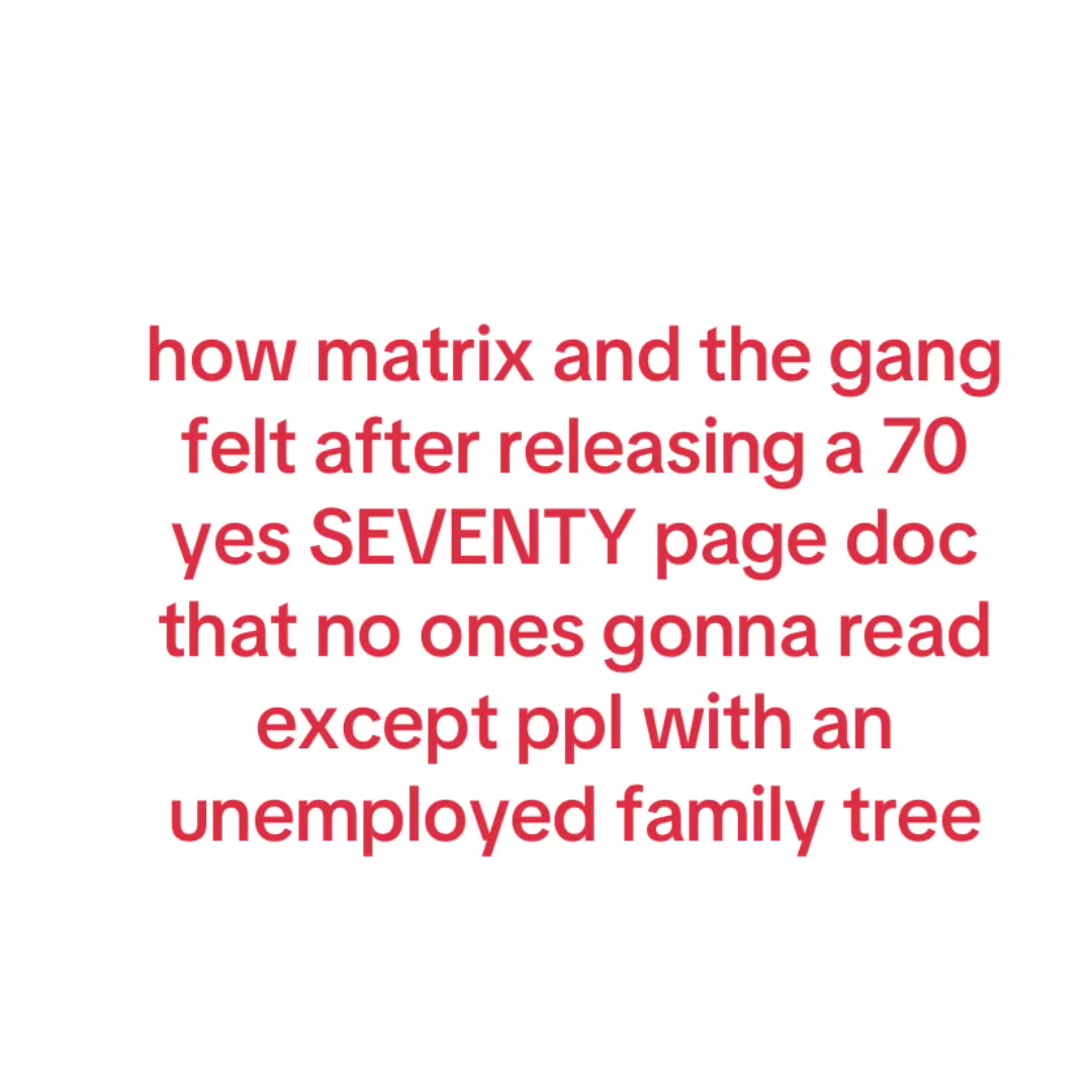 @BONVIV MATRIX N1 EVIL HATER