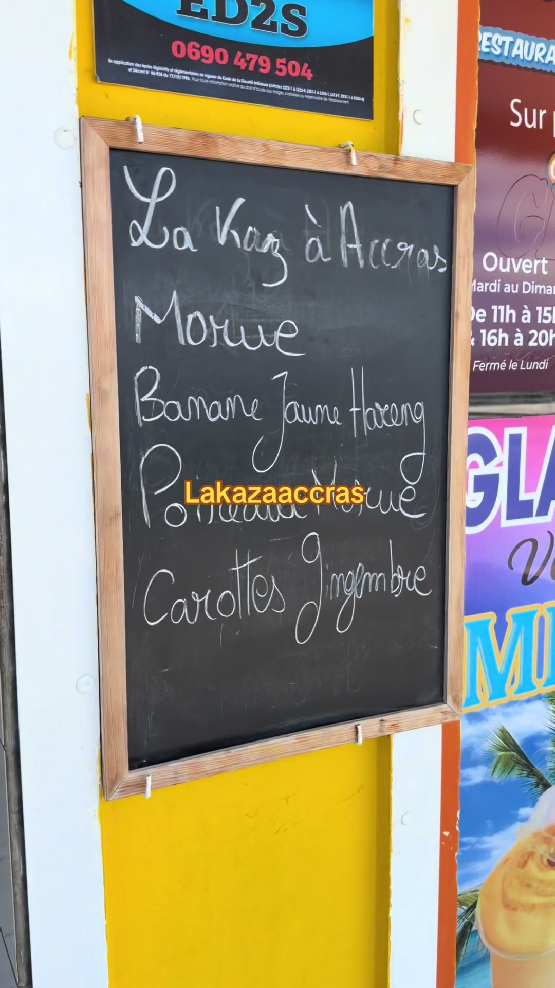@La kaz à accras (le Moule)