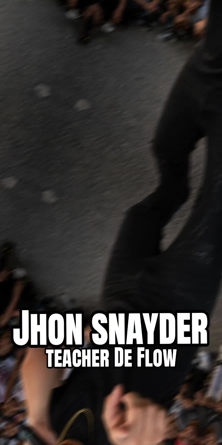 @Jhon Snayder, Teacher De Flow