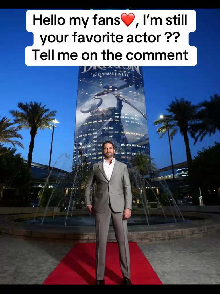 @Gerard Butler official Fanpage
