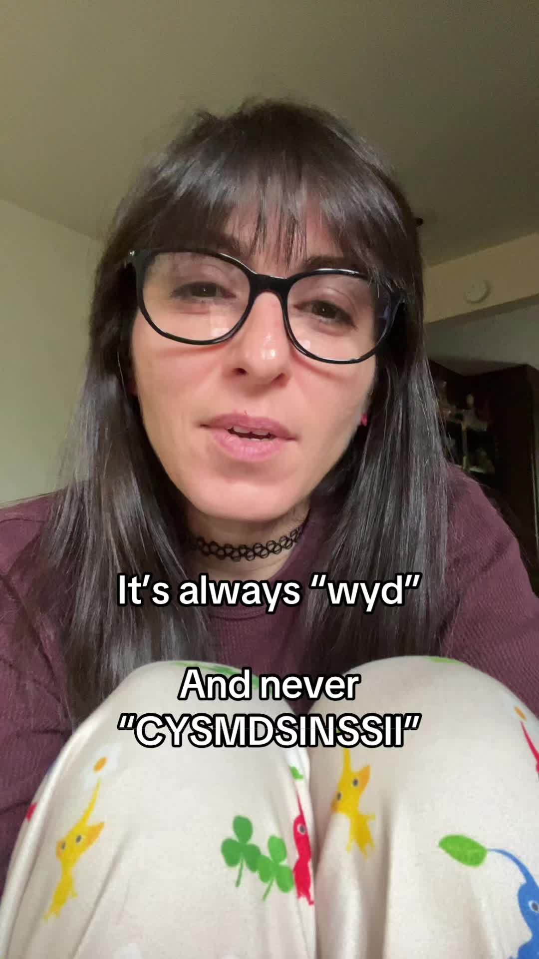 @creepy witch nose lady