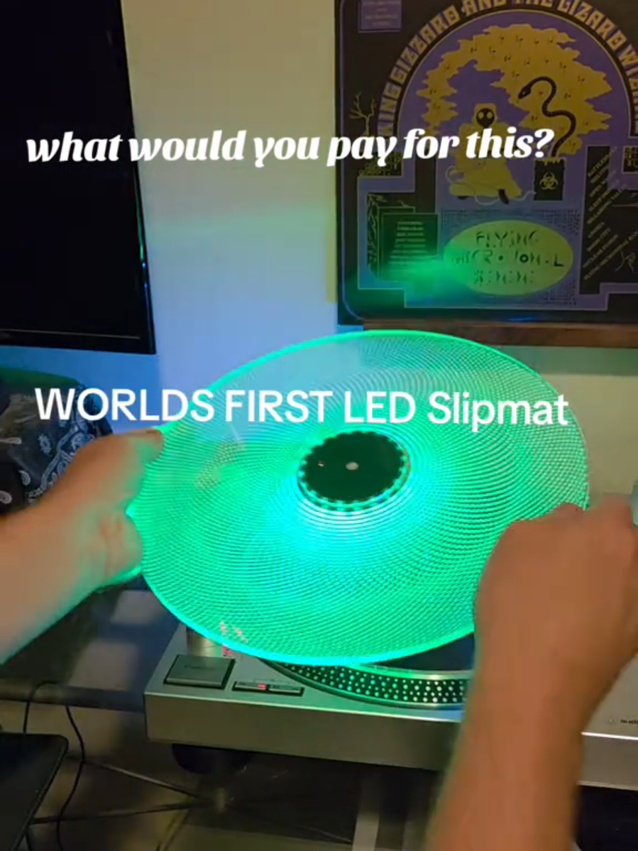 @LEDSlipmat by Vinyl Dood LLC