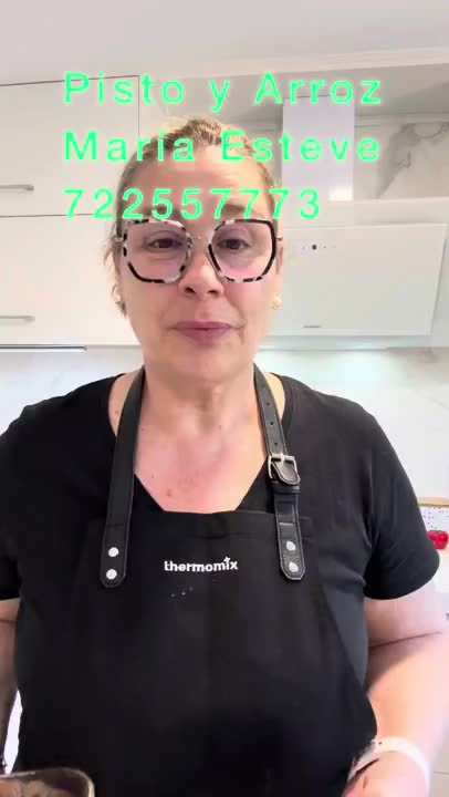 @Mar&iacute;a Esteve con Thermomix