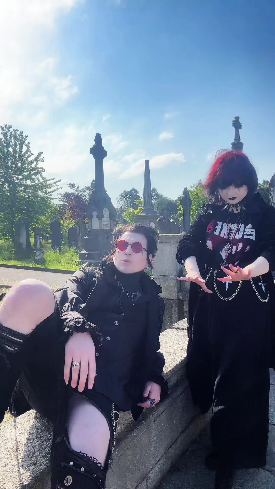 @Random Goth Couple