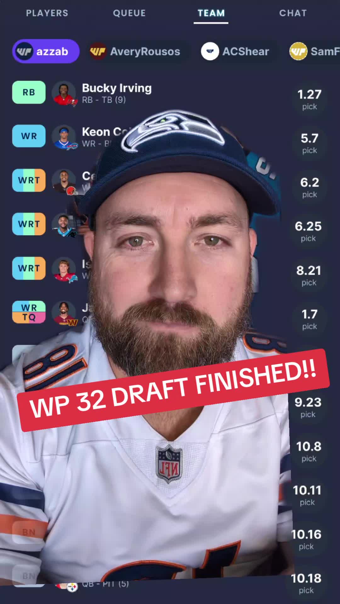@Seahawks WalterPicks