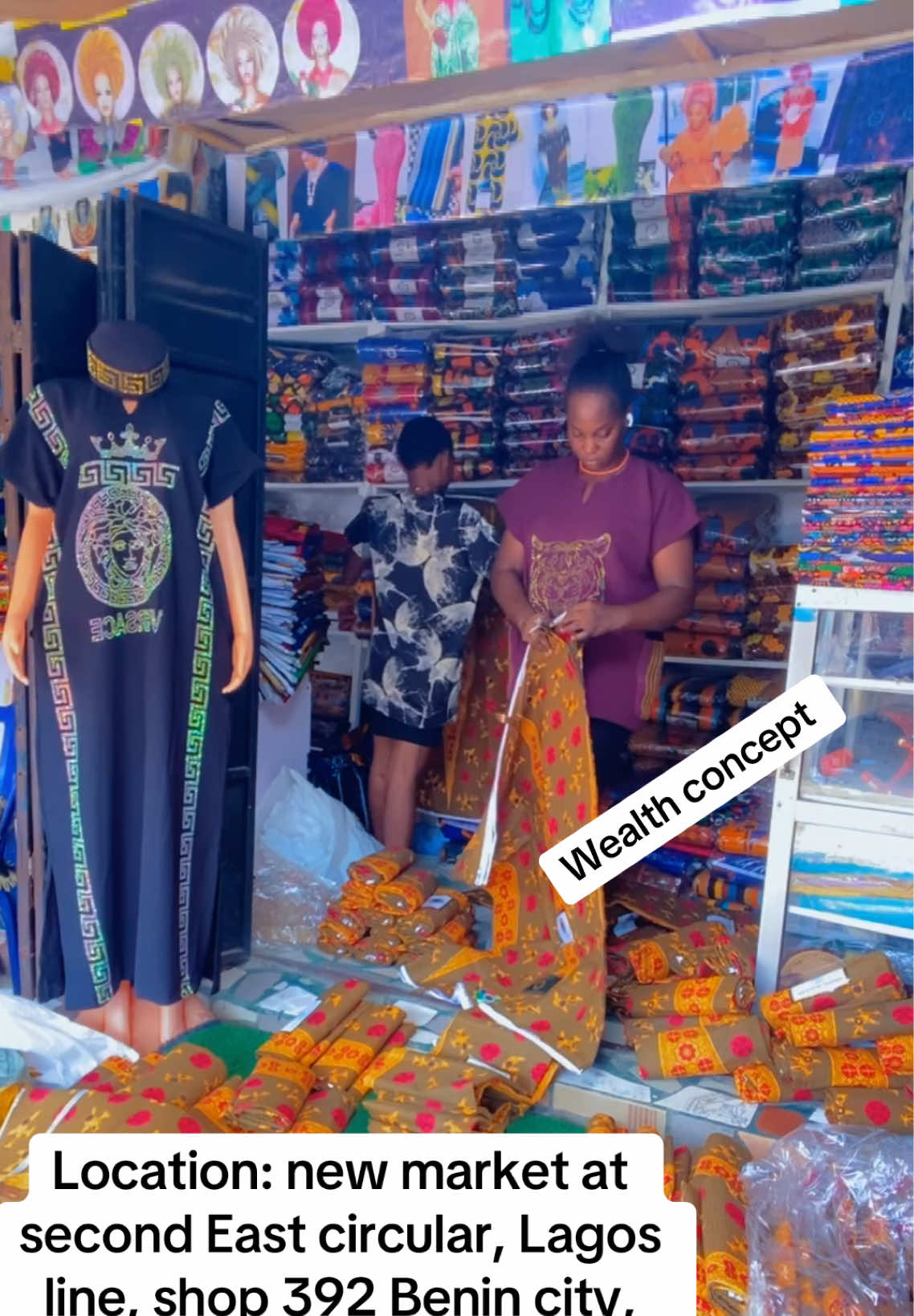 @HOME OF TEXTILE &GELE IN BENIN