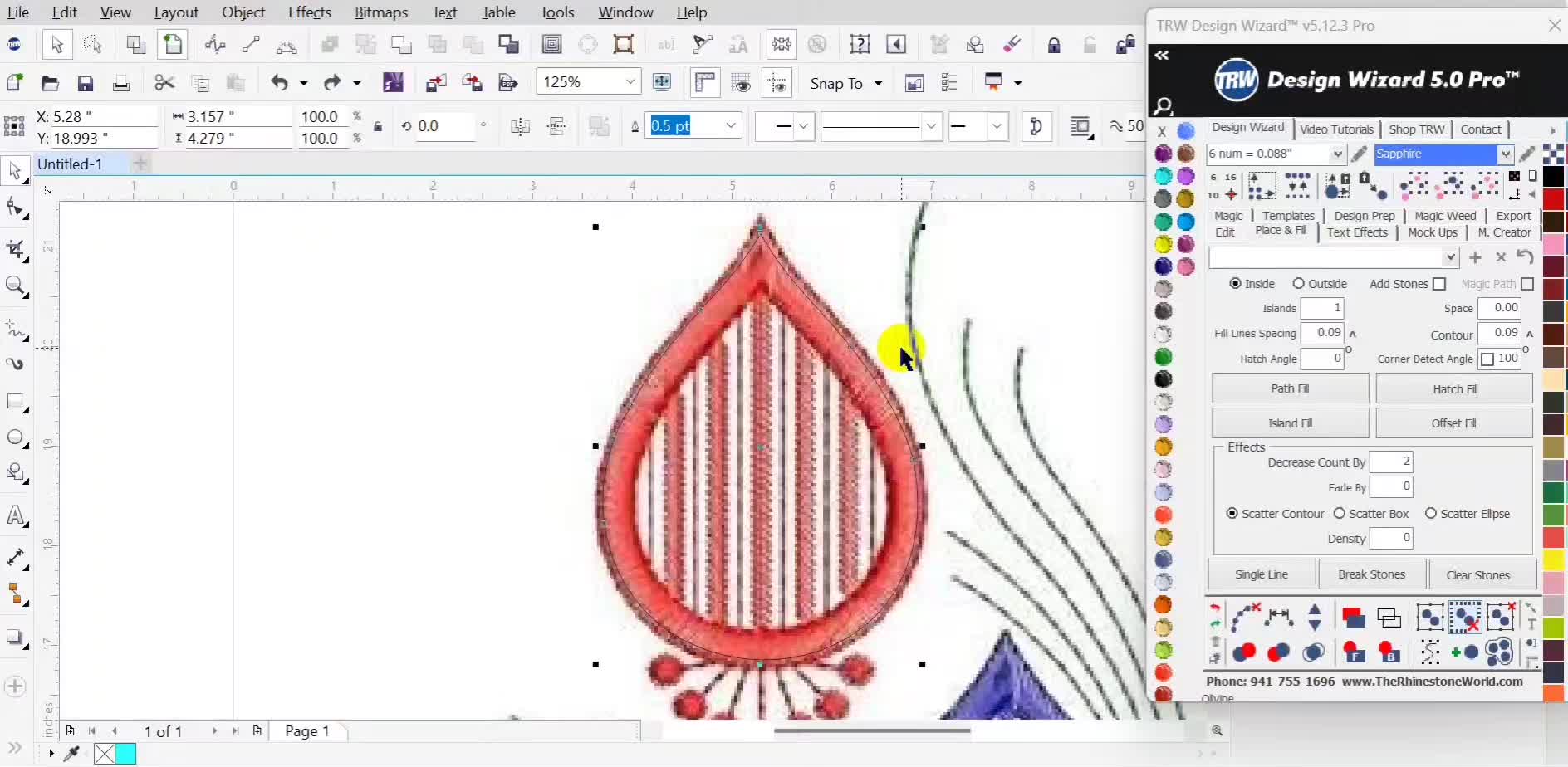 @Rhinestone design