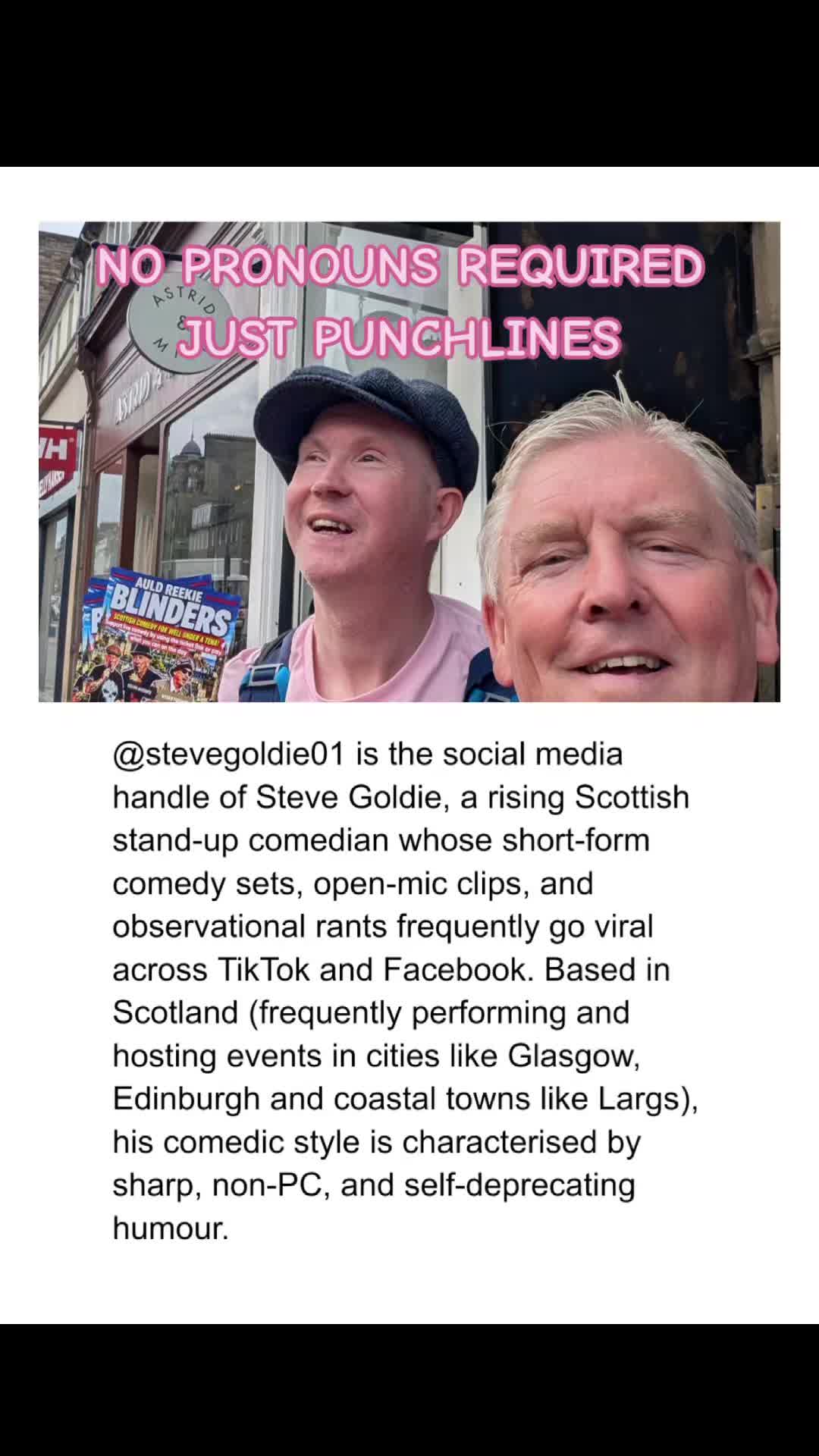 @Steve Goldie