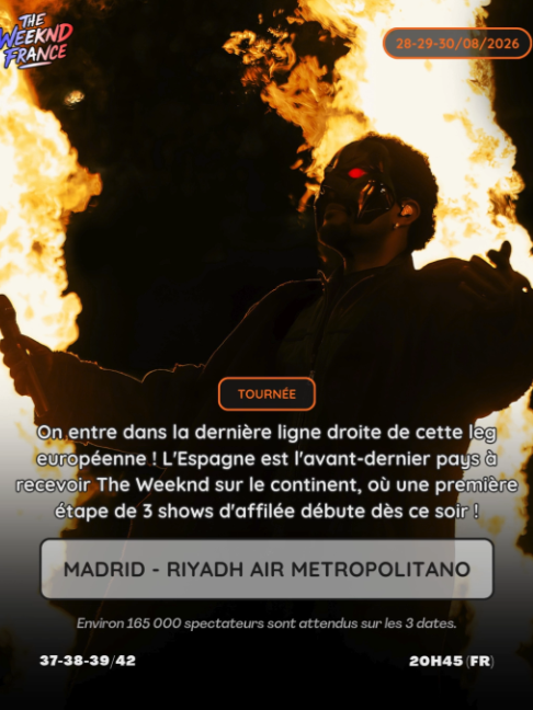 @The Weeknd France