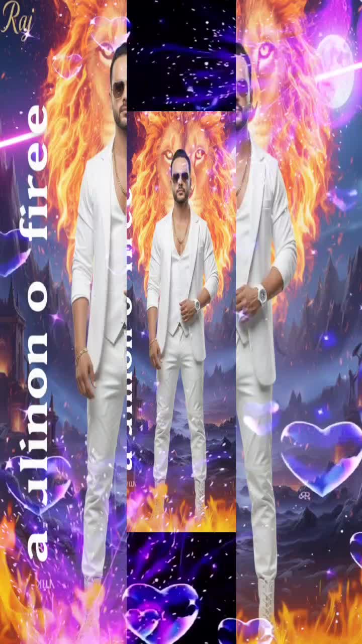 @✨️💥Lion💫On 💥Fire 🔥❤️&zwj;🔥