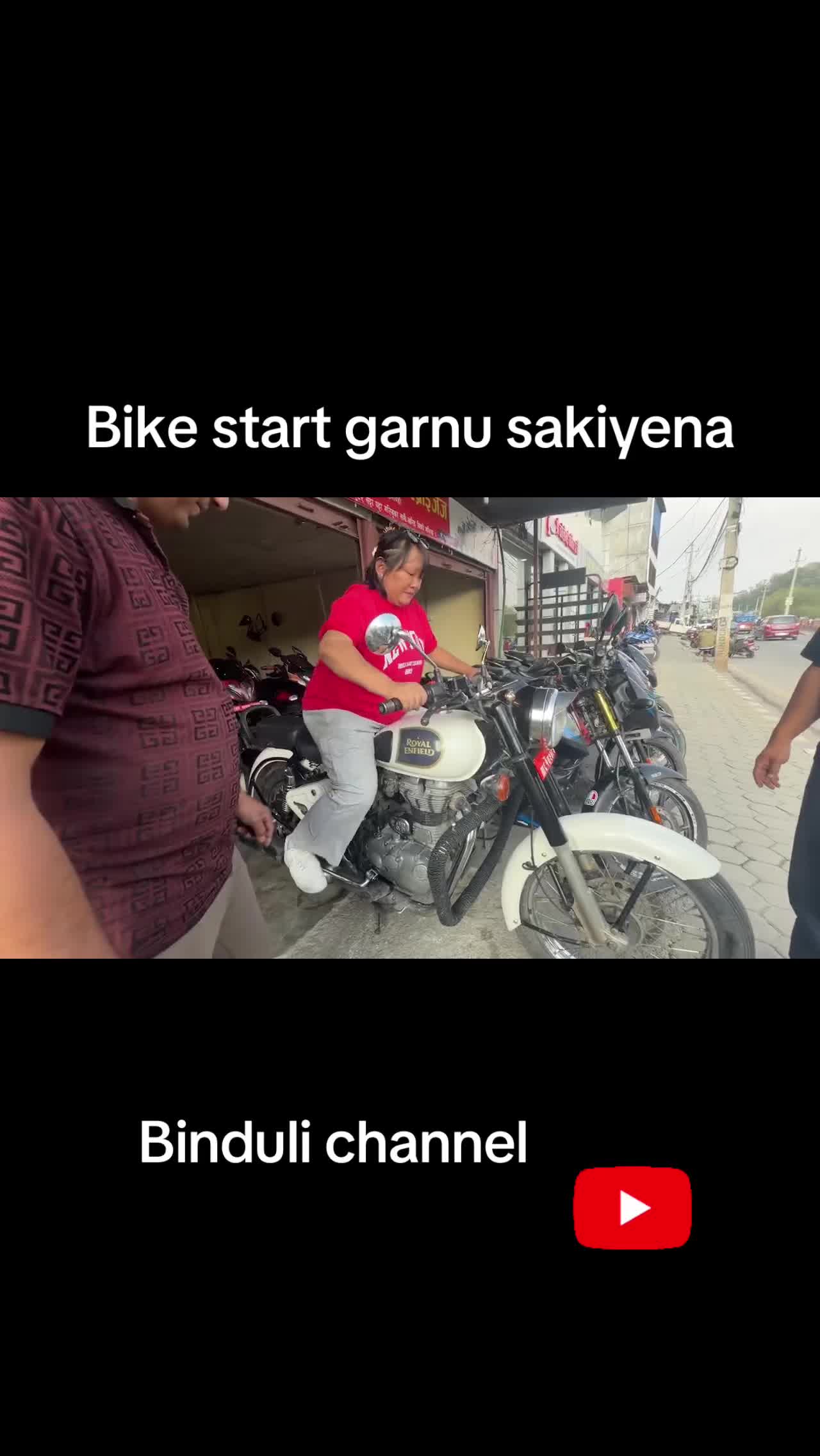 @Nepali Female vlogger