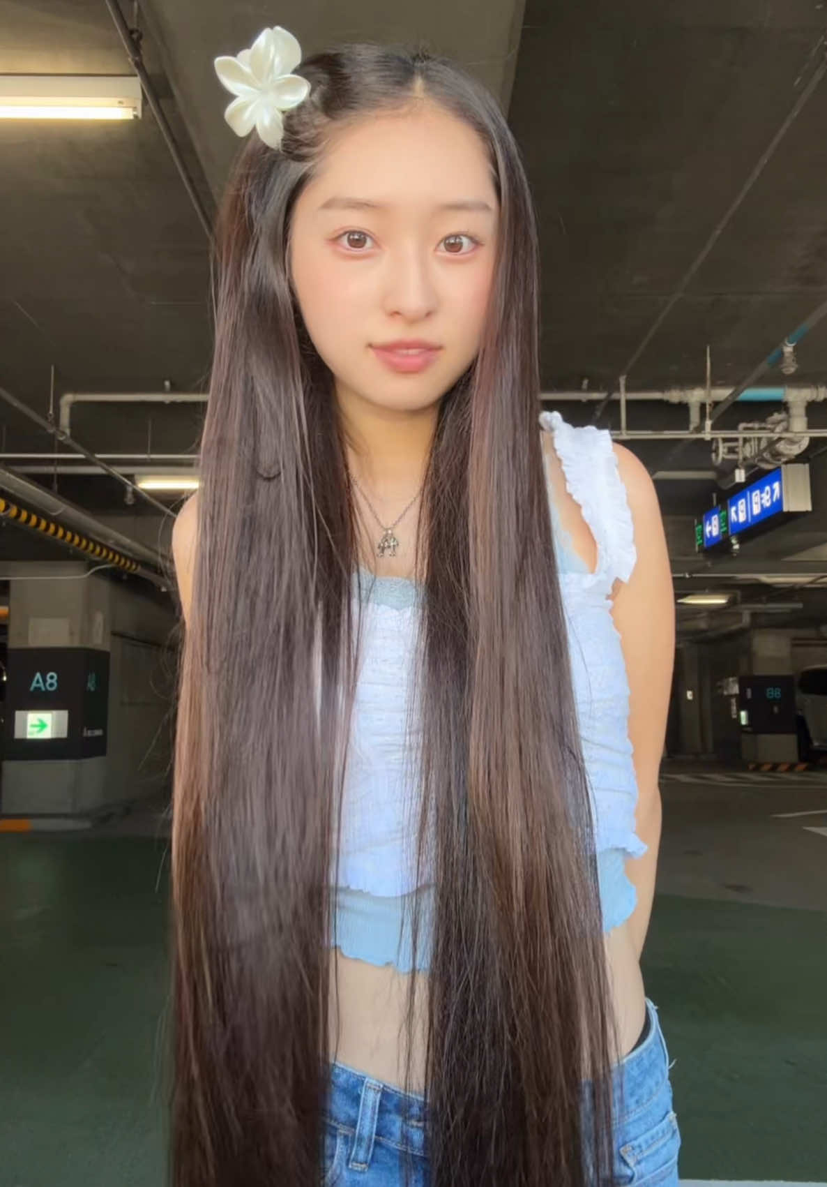 @友達の髪が神がかってる