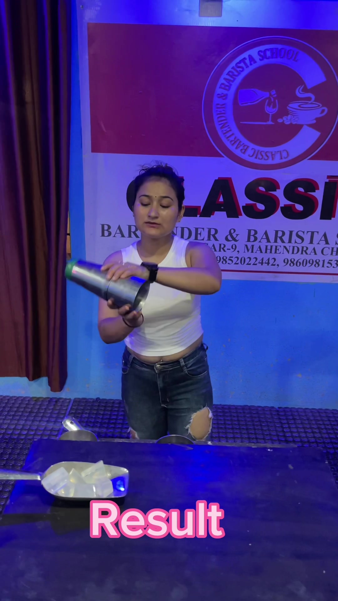 @Classic bar & barista school