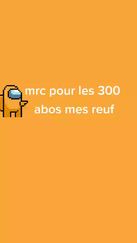 @Merci pour les 300 abos 😄