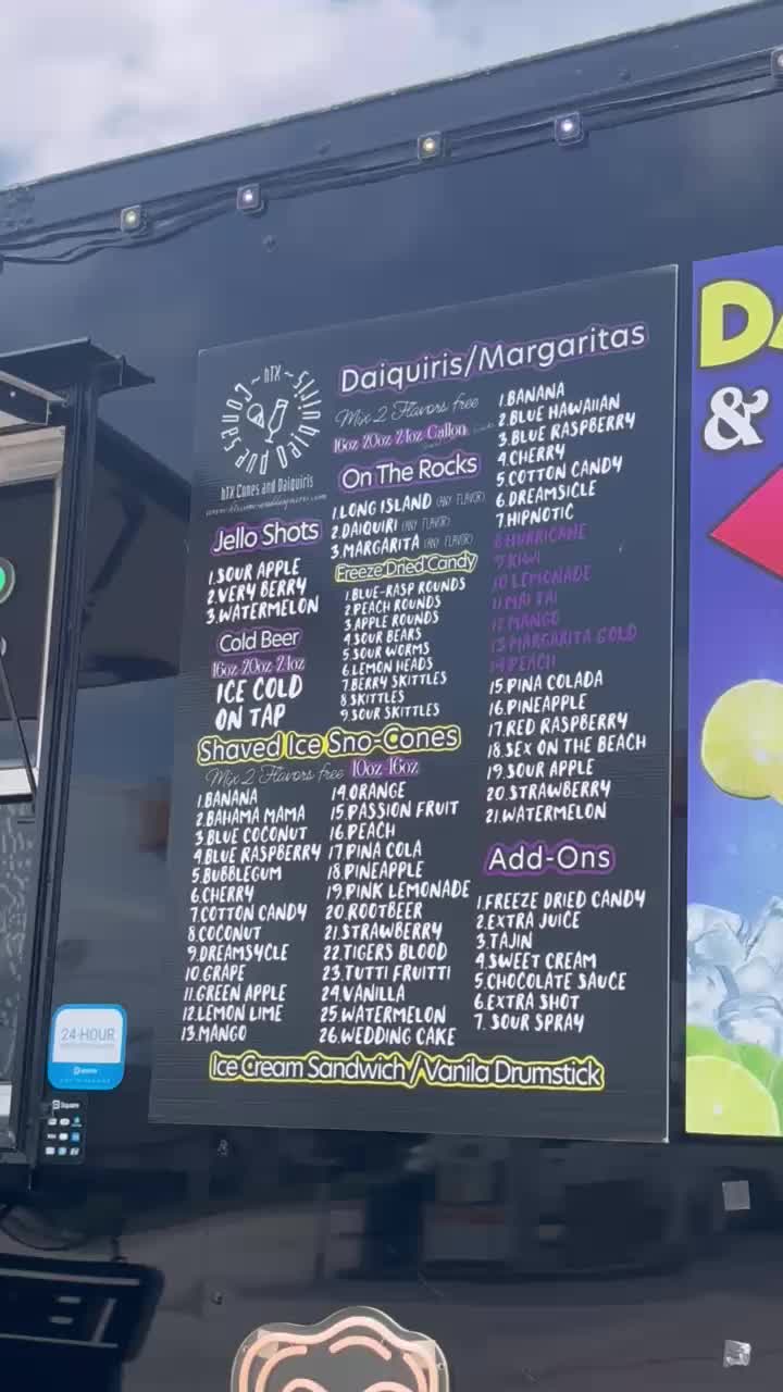 @hTX Cones and Daiquiris