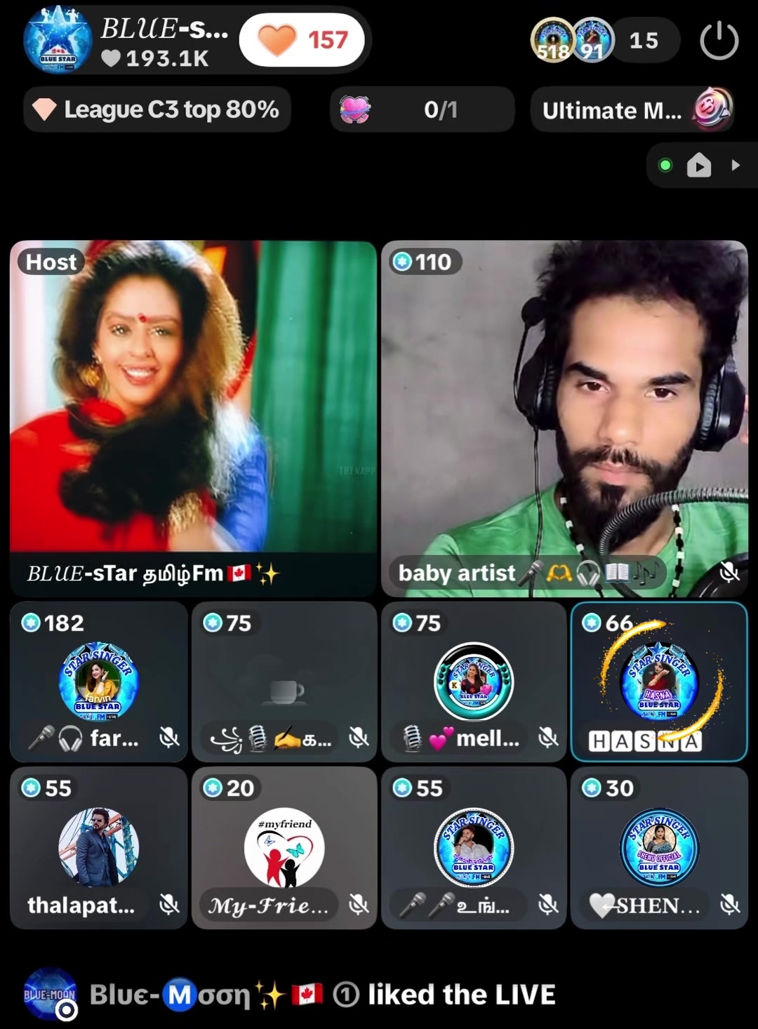 @💫 ᗷᒪᑌE✯STARதமிழ்FM🇨🇦