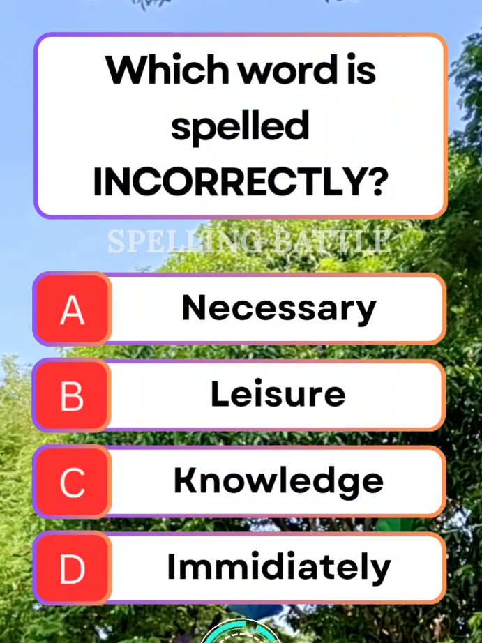 @Spelling Battle