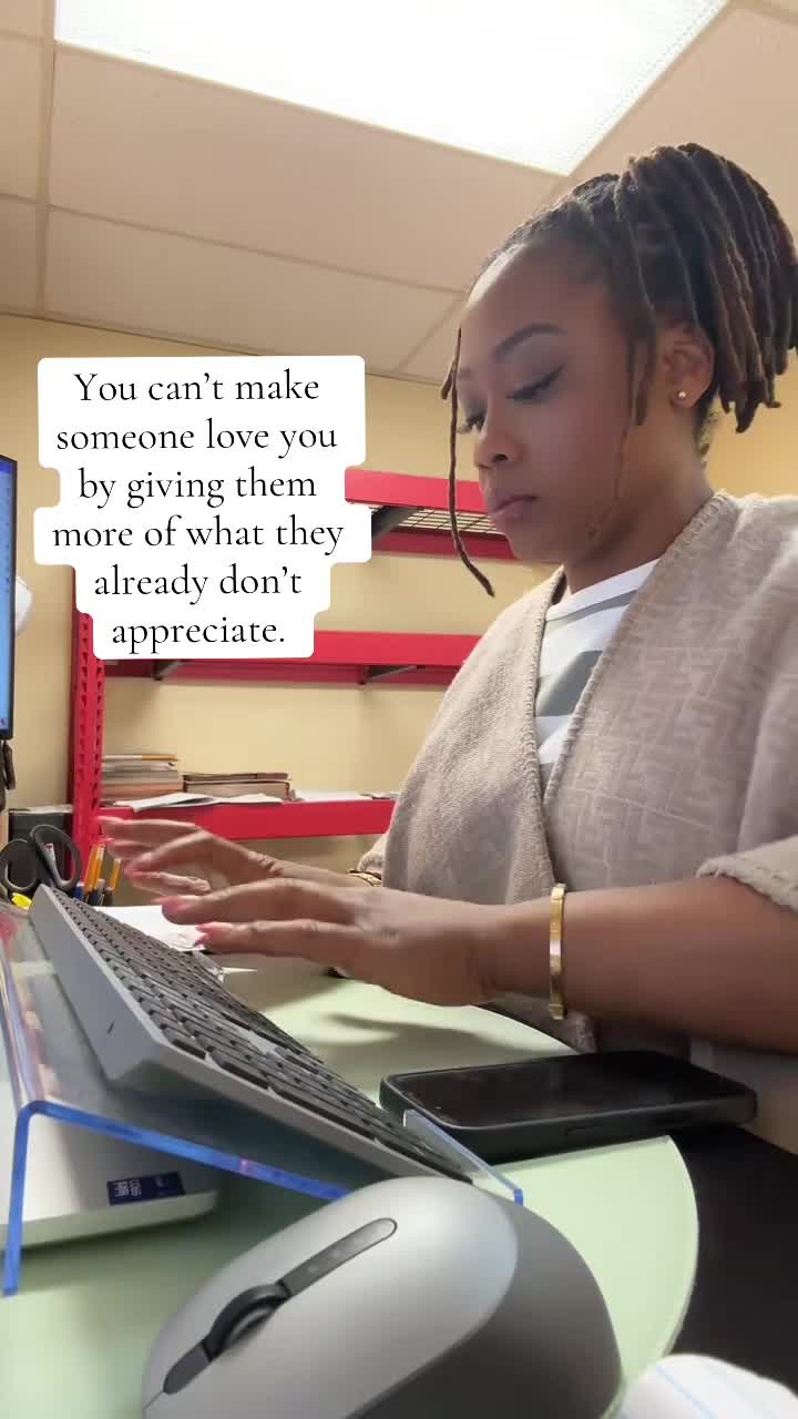 @Repeat after me&hellip;I LACK NOTHING