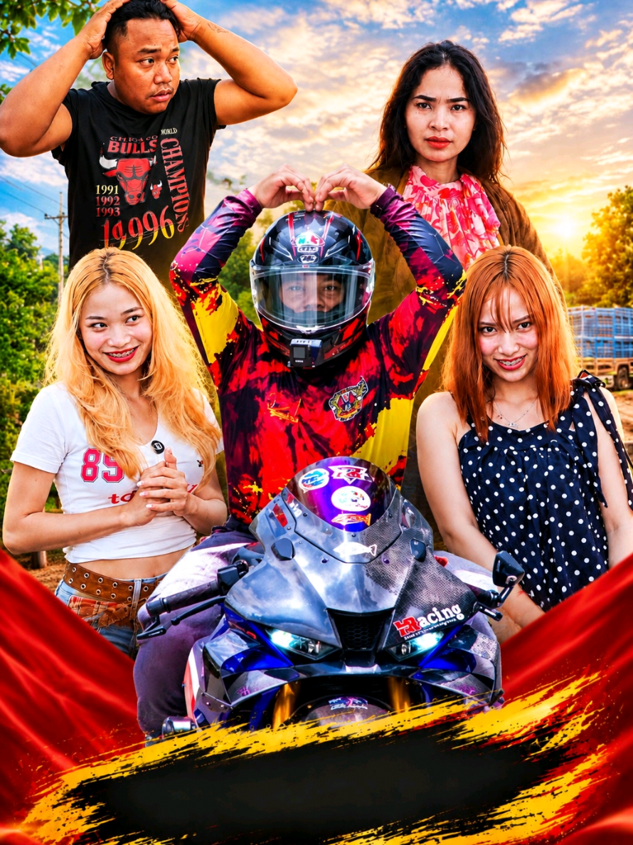 @ត្រីក្រហម អ្នកស្រលាញ់ម៉ូតូ