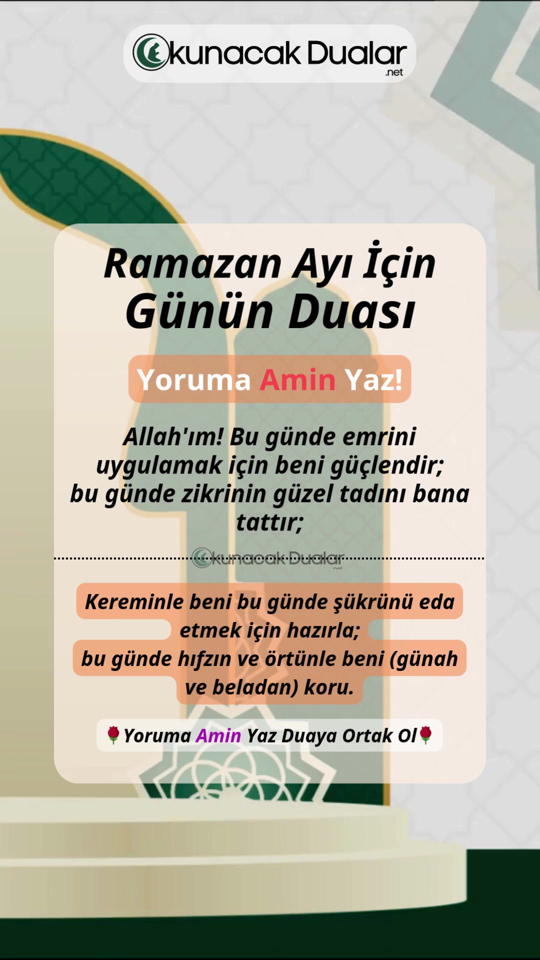 @Okunacak Dualar