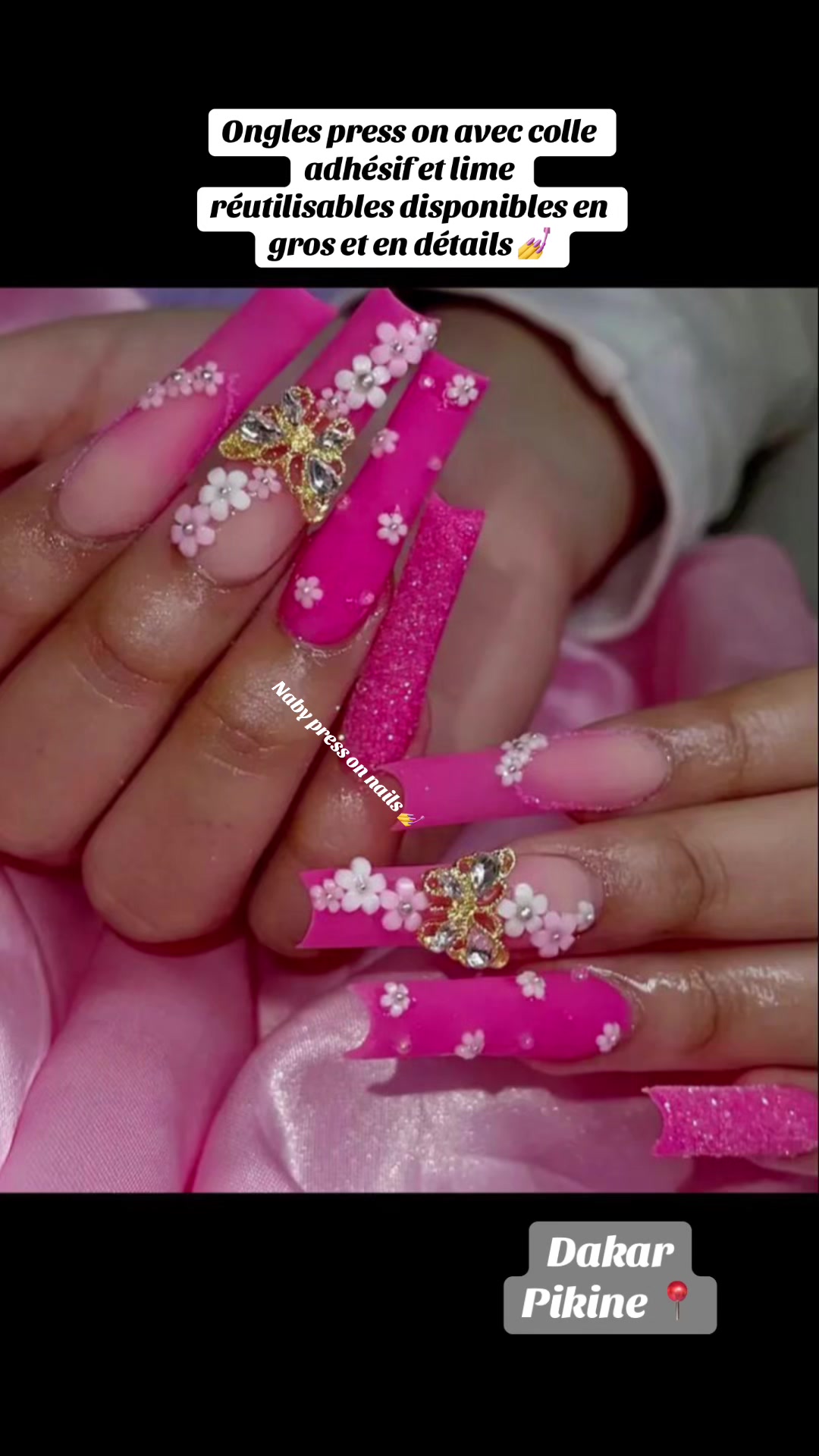 @Naby press on nails 💅