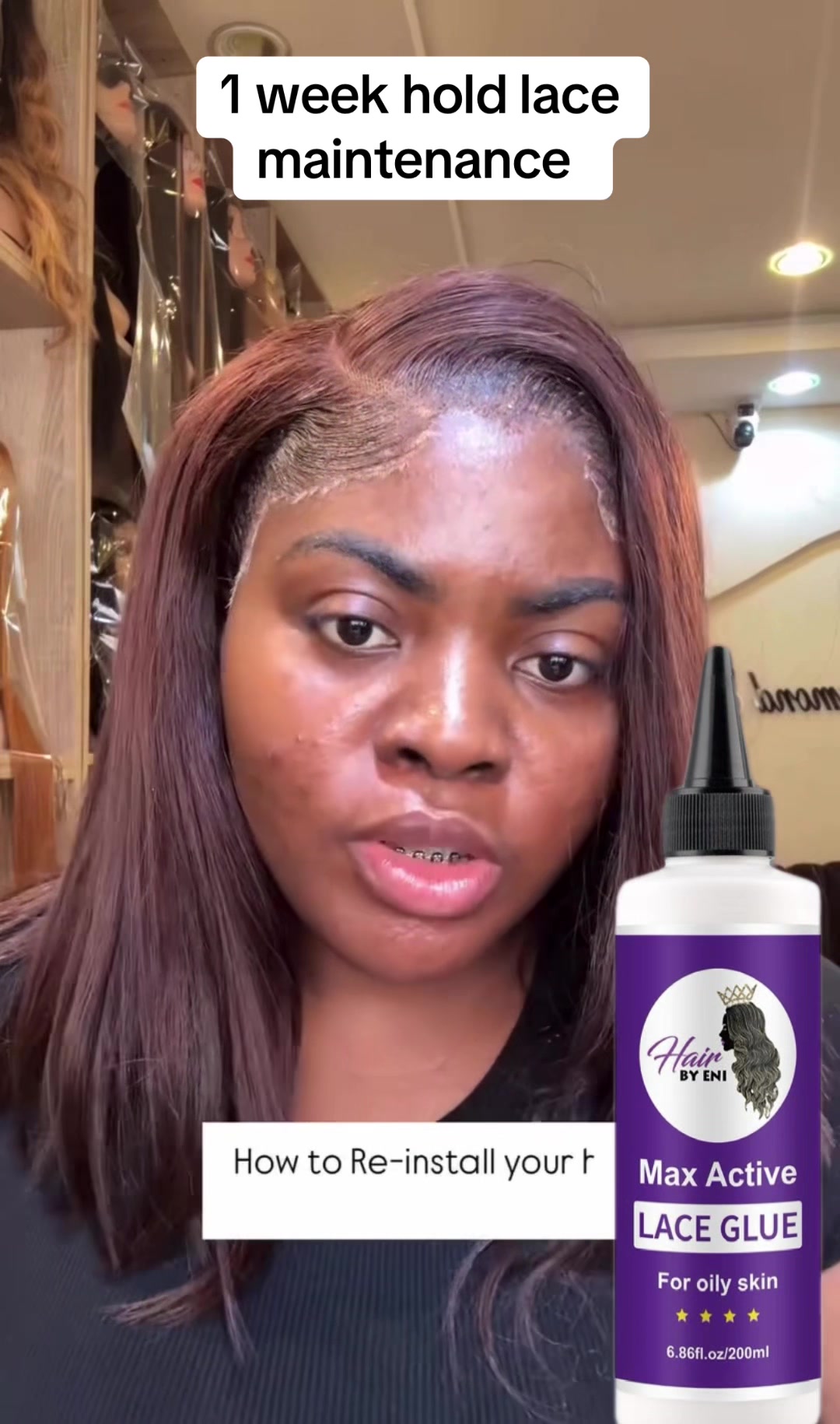 @hairbyeni lace glue products