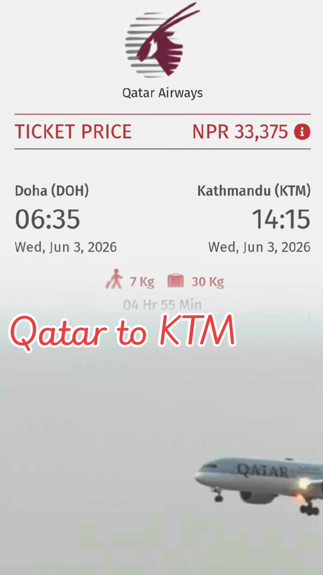 @Sasto Flight Ticket✈️
