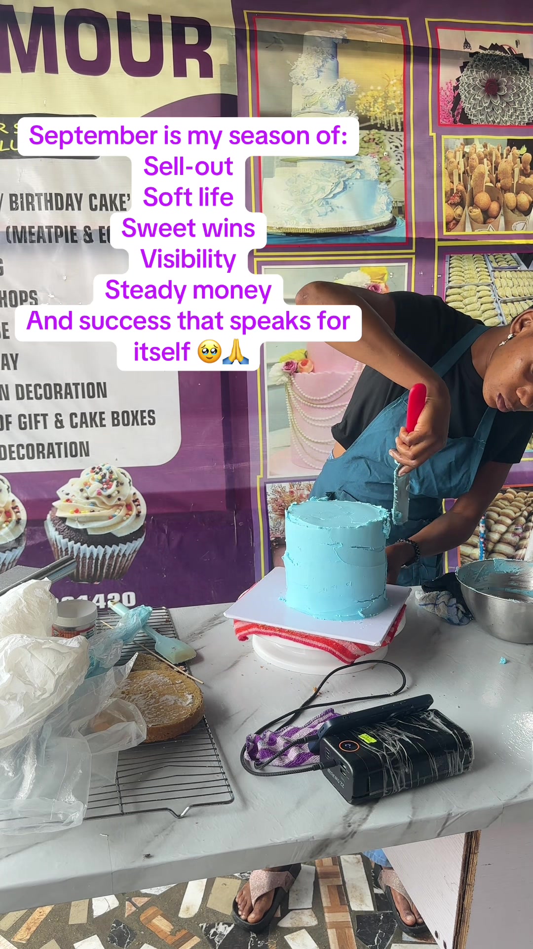 @Ughelli cake vendor / Glamour