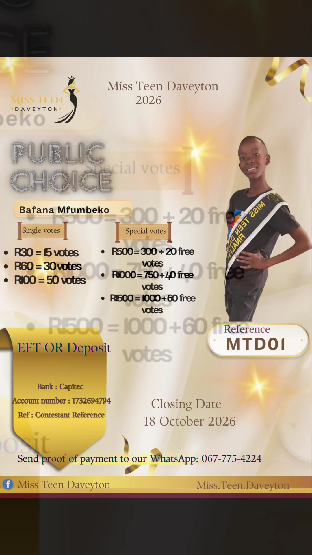 @Miss Teen Daveyton