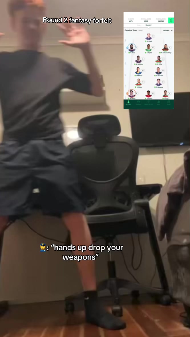 @Fantasy forfeits