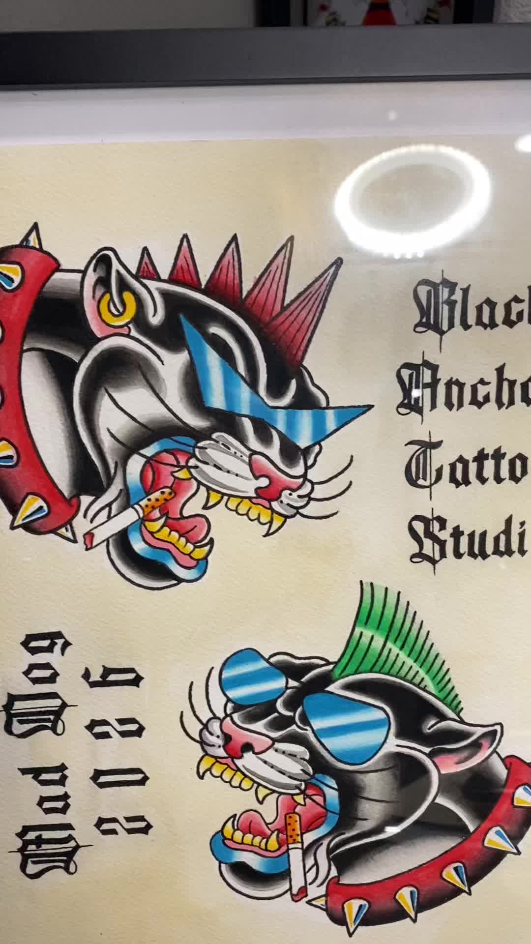 @Mad Dog, Tattooer