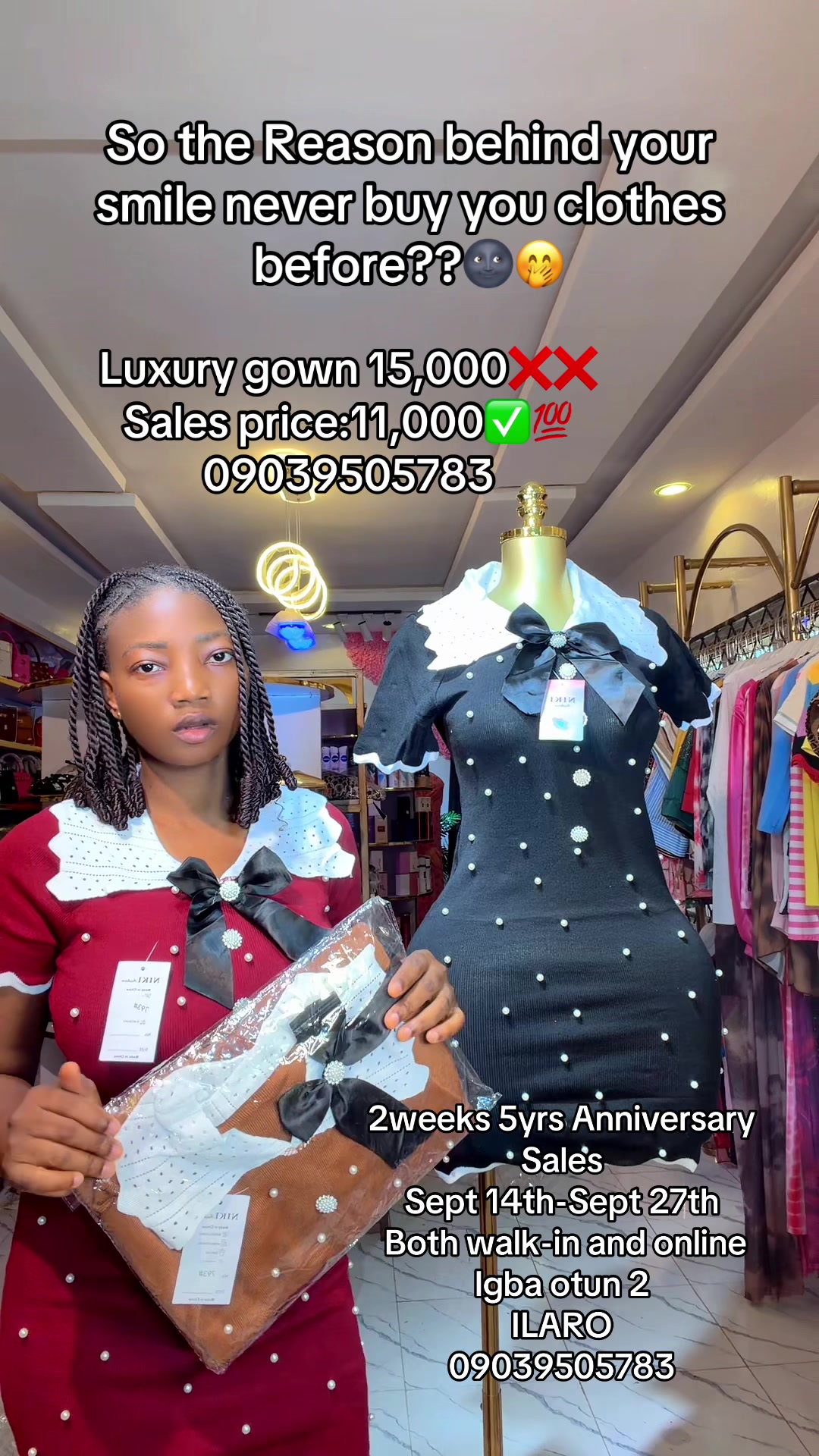 @Clothes Vendor in Ilaro/Ogun
