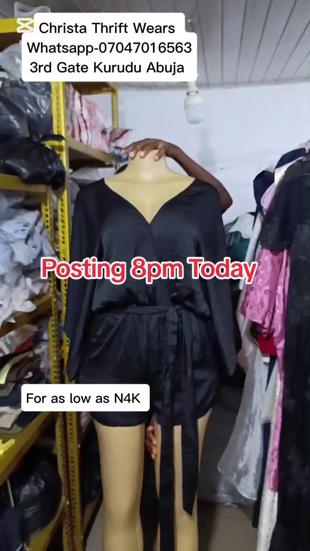 @Christa Thrift Wears. Abuja