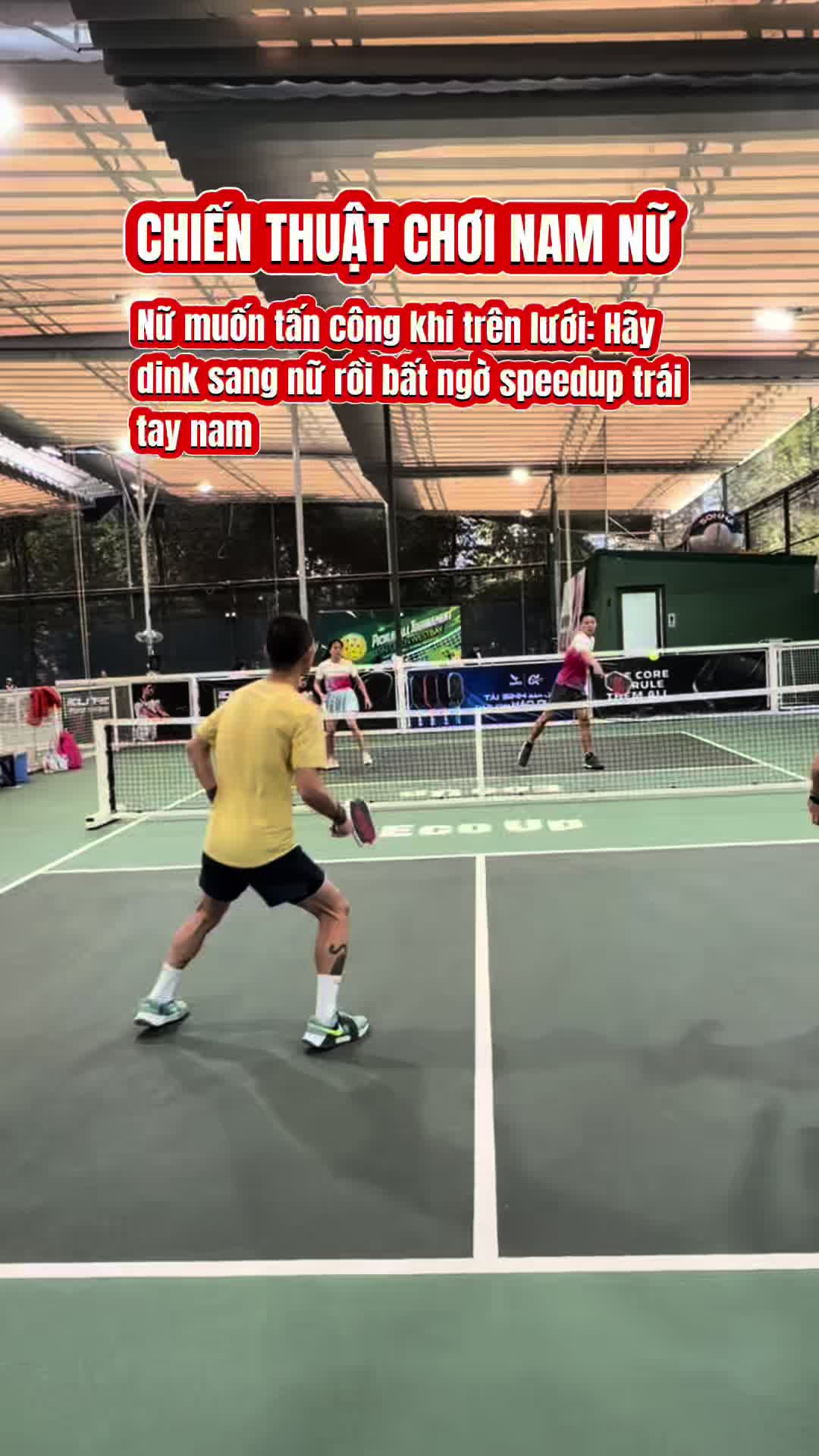 @Vợ chồng U50 m&ecirc; pickleball