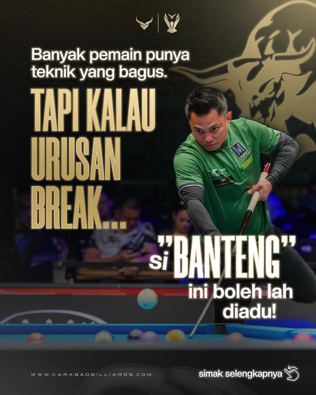 @Carabao Billiards Indonesia