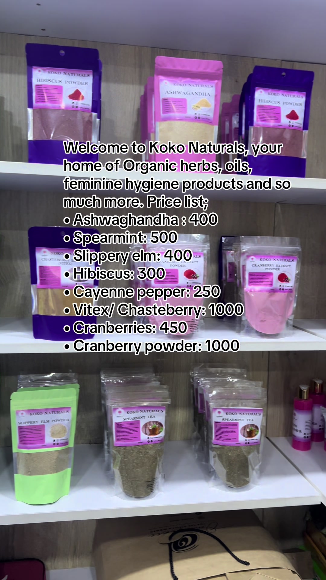 @Koko Naturals 0799853344