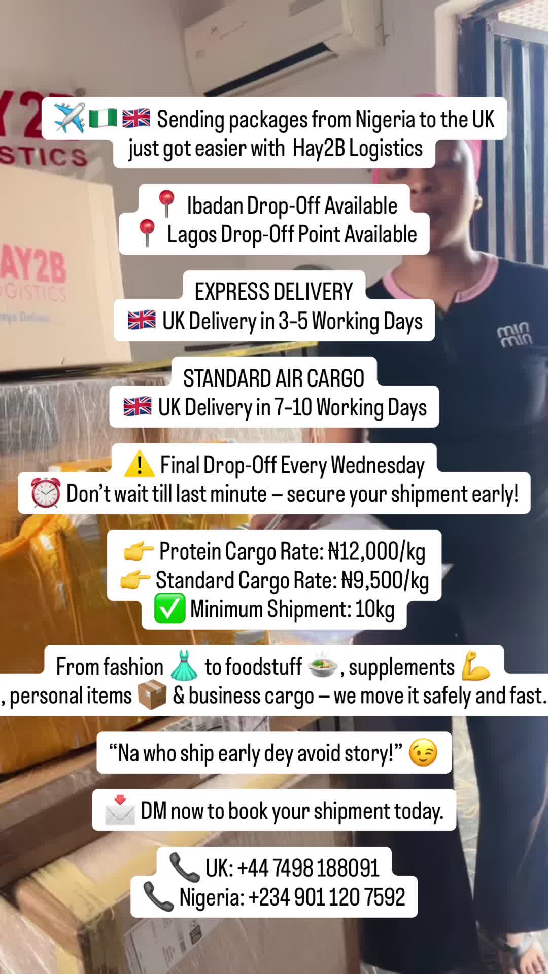 @Hay2blogistics LTD