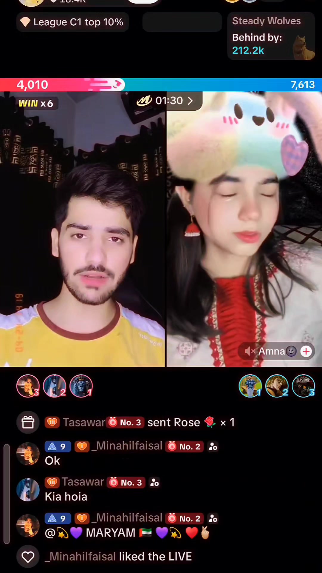@BK is live ❣️