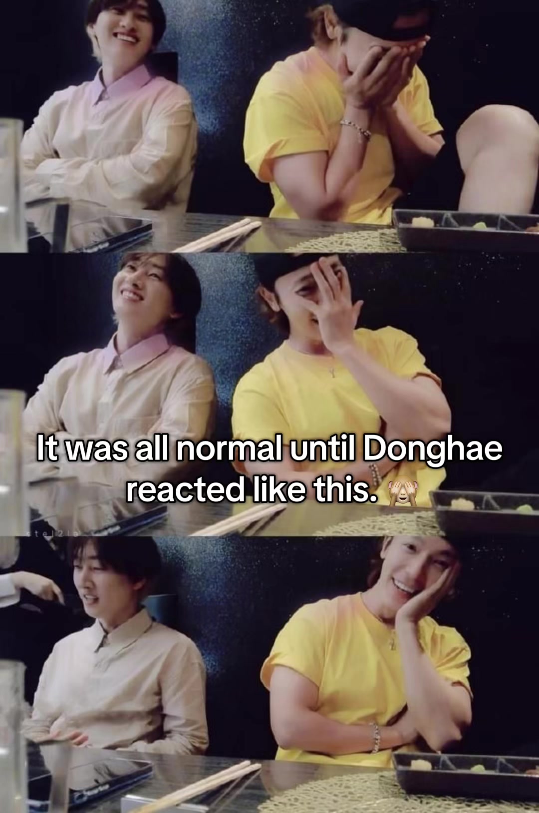 @Shut up Donghae’s alive out