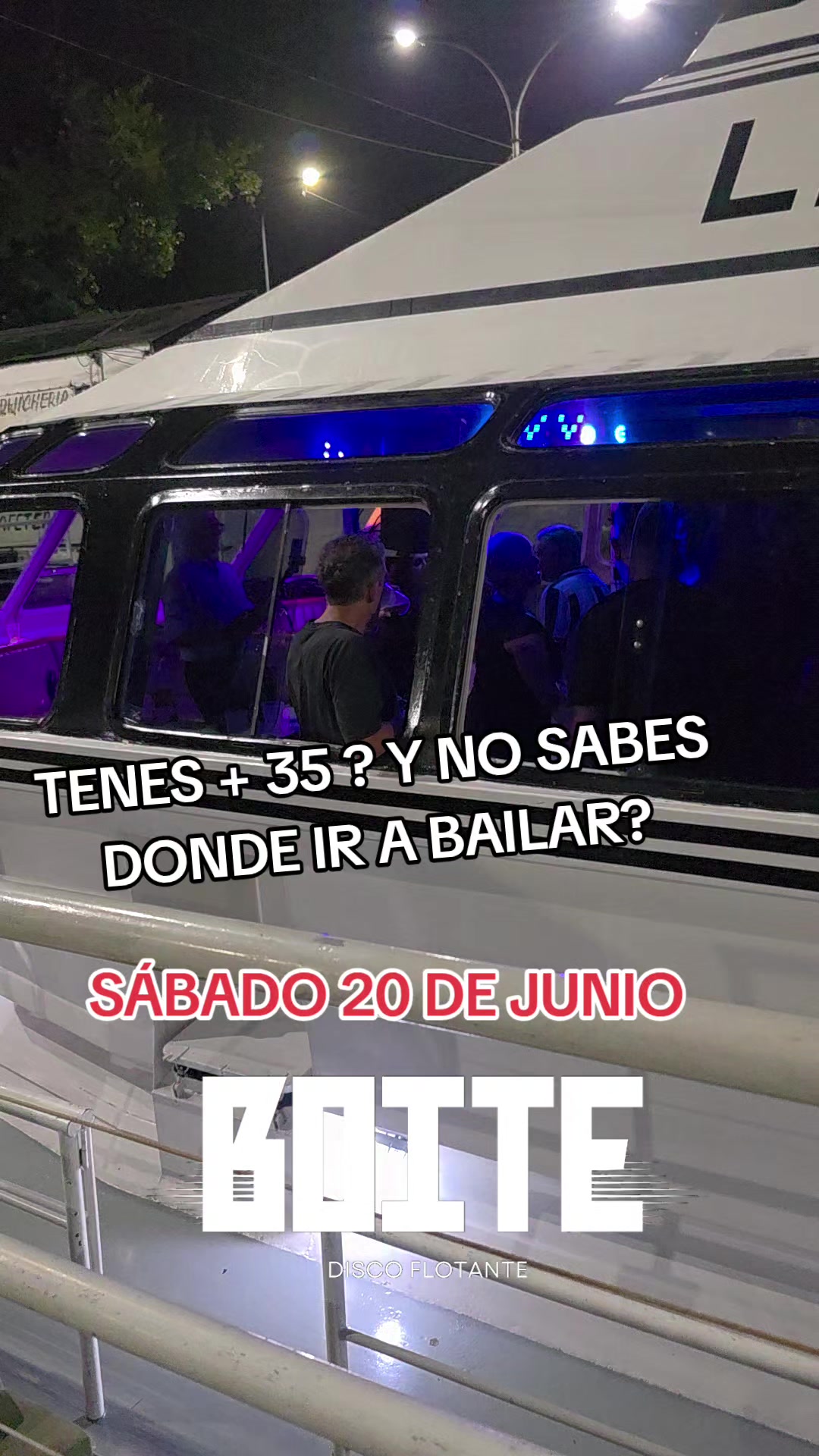 @fiesta en barco
