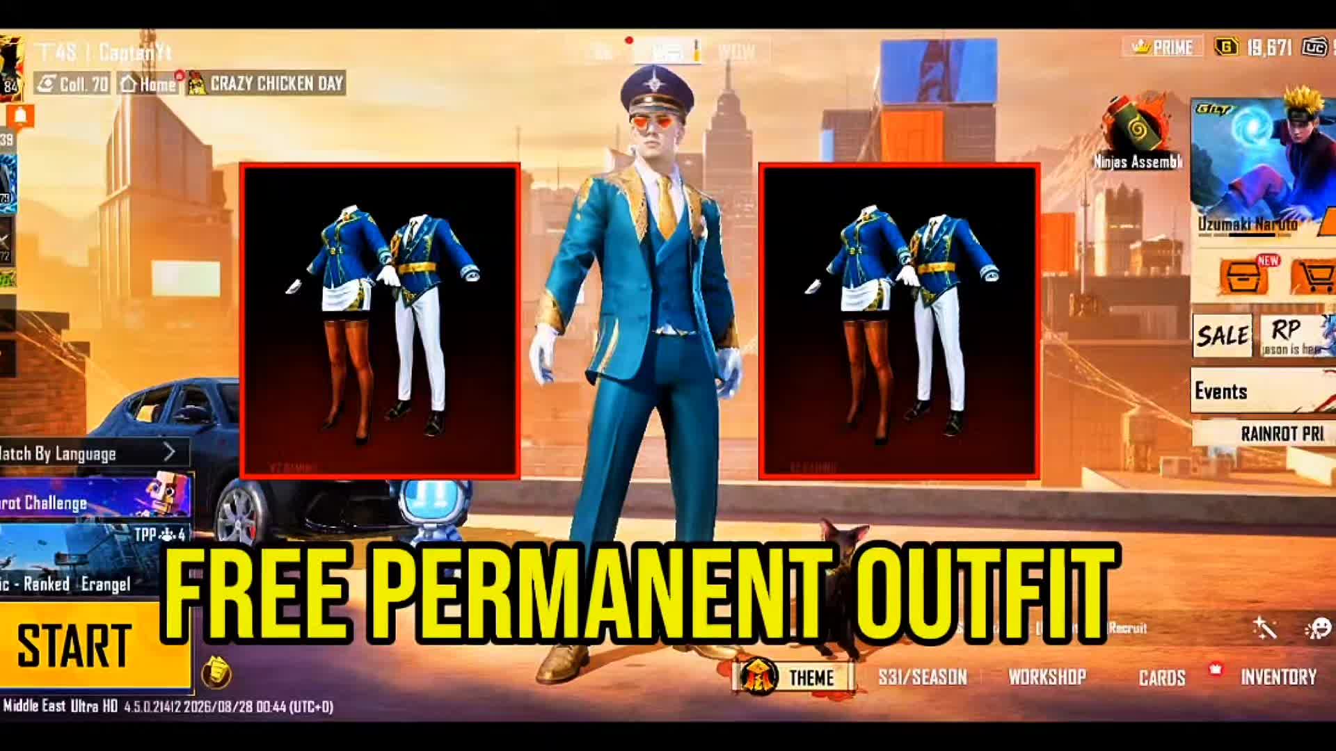 @T4S CAPTAN YT