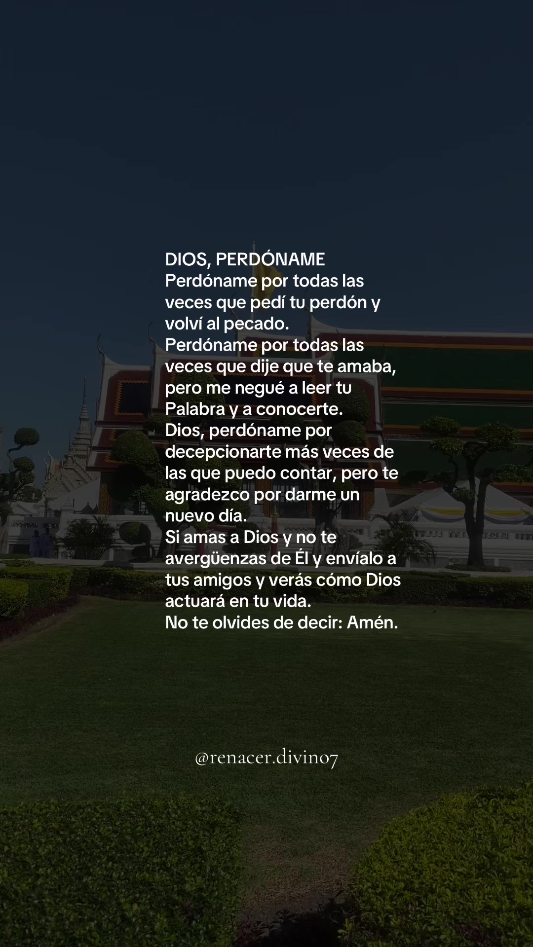 @Renacer Divino ✨ Oraciones 🙏