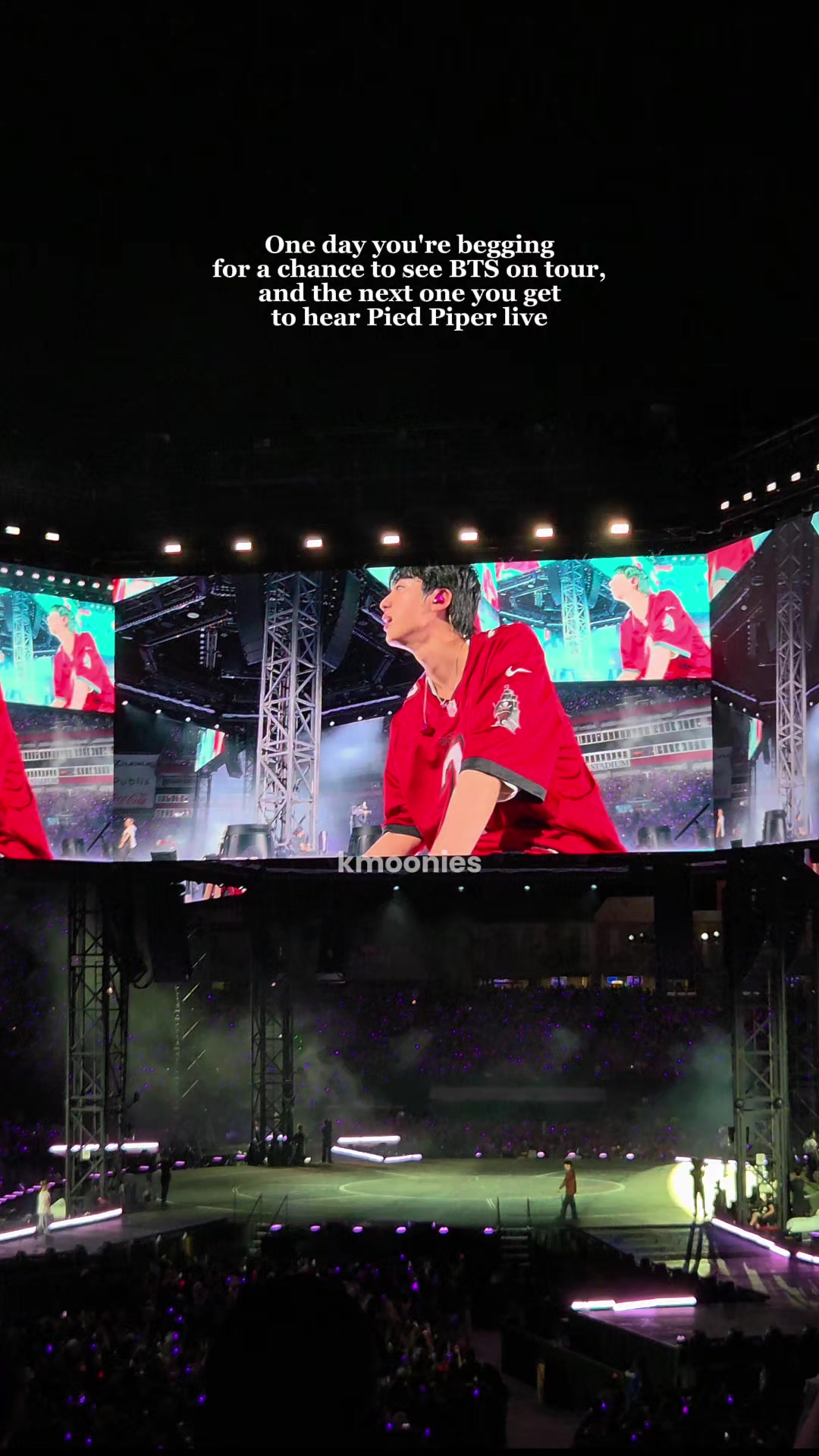 @moonie⁷ SAW BTS!