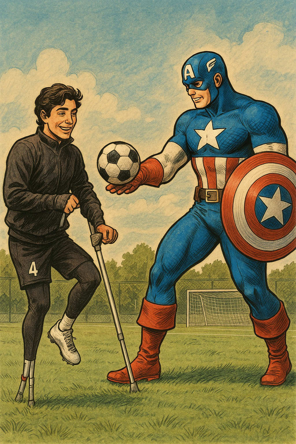 @One Leg Futbol