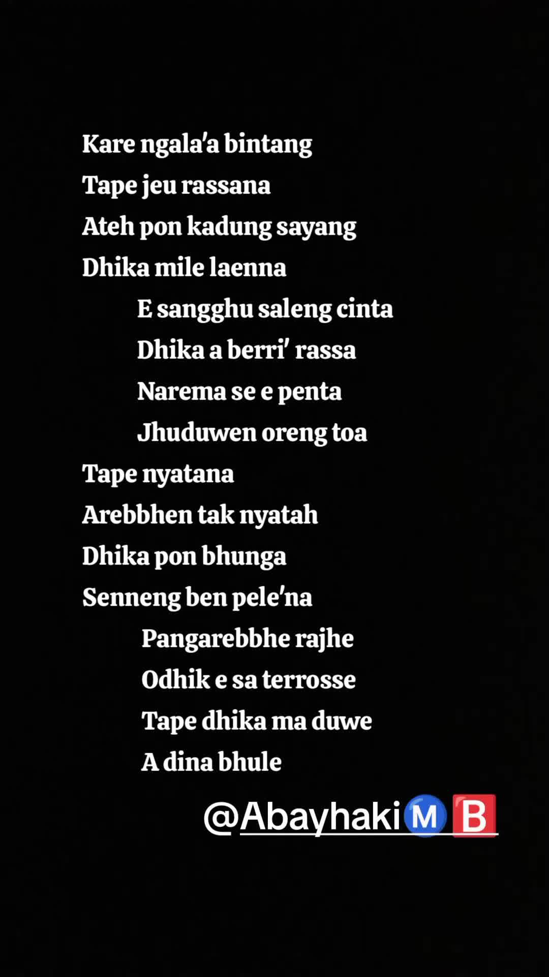 @Mawar Zaen