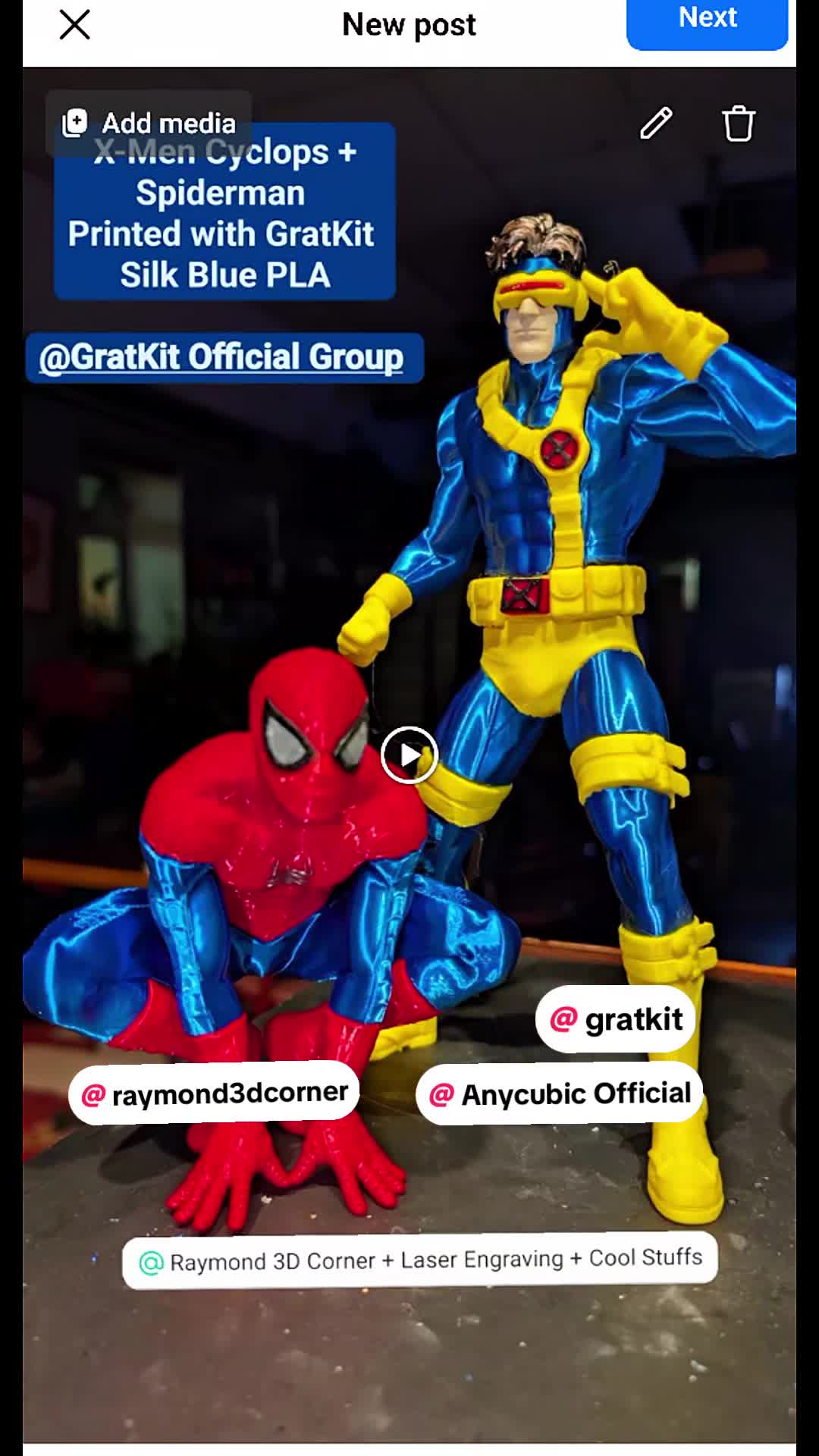 @Raymond 3D Corner + Engraving