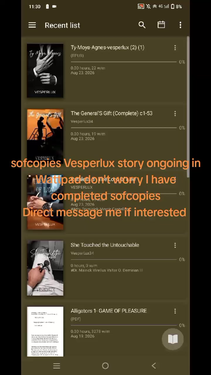 @Wattpad softcopies