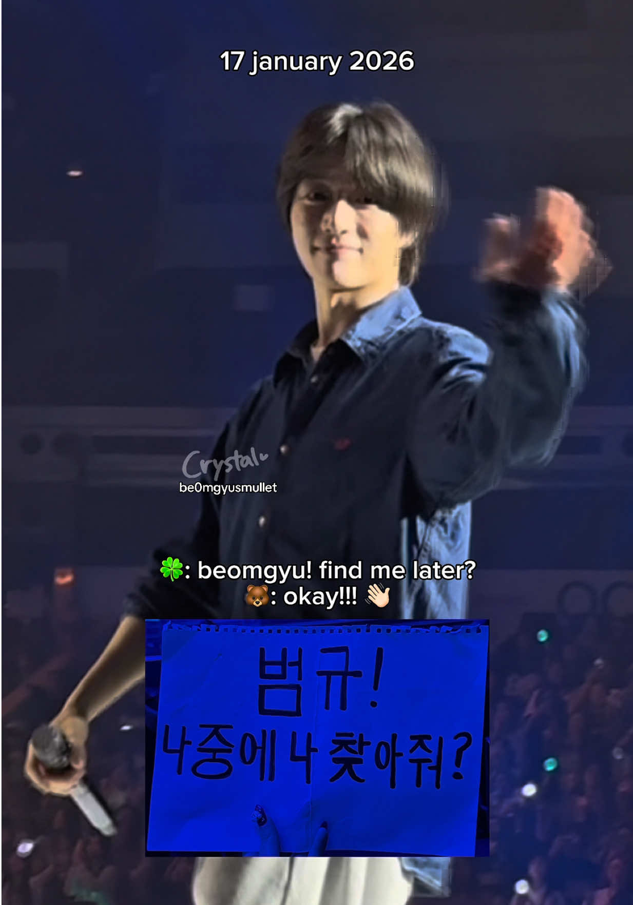 @beomgyu's long hair (REAL)